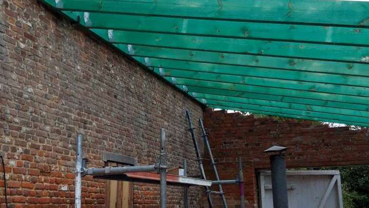 Nieuwe Dakstuctuur In Boechout