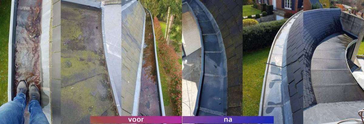 Reinigen Van Het Dak En Dakgoot In Waterloo